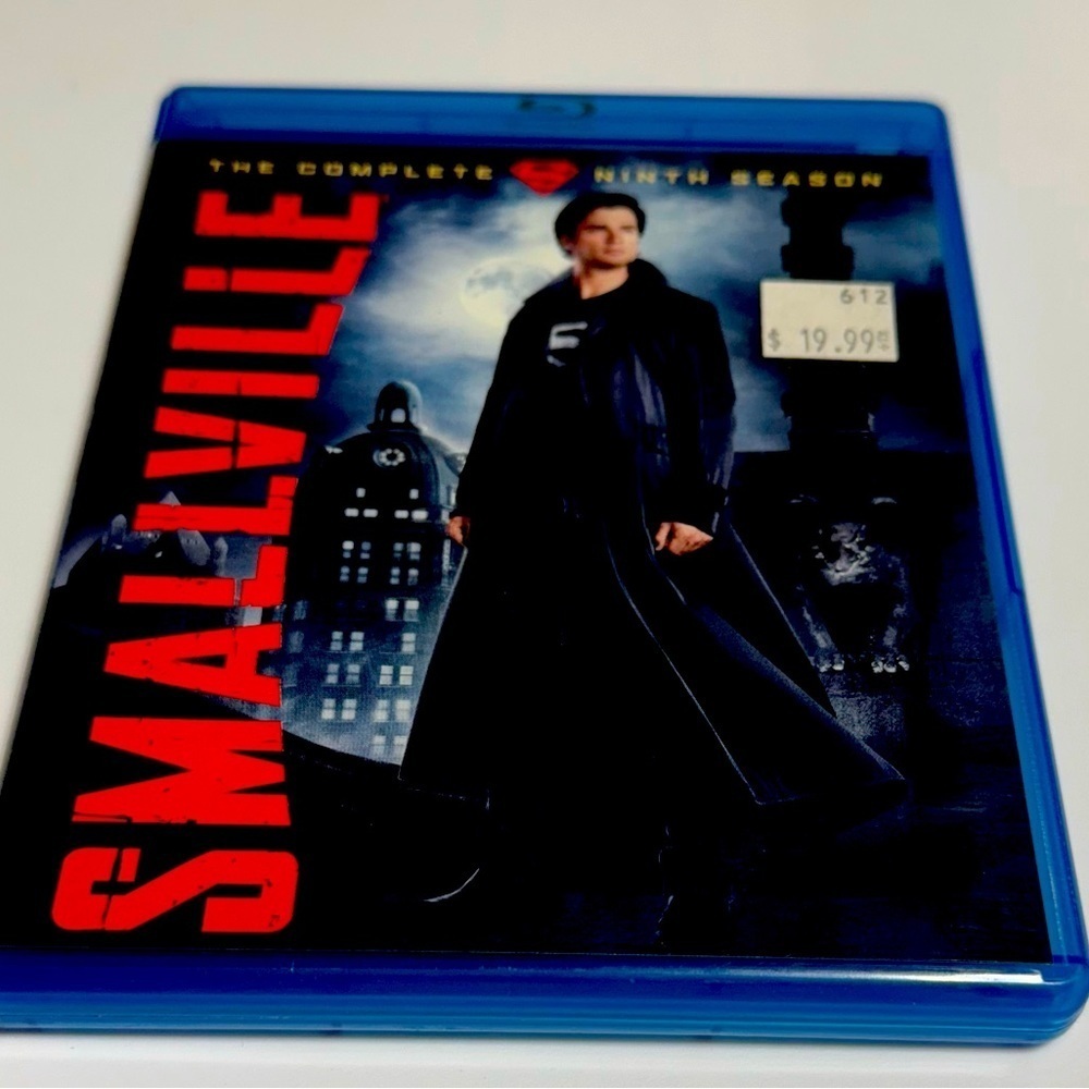 Smallville: The Complete Ninth Season Blu-ray box set.